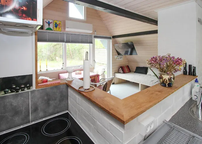 Gorgeous In Samso With Kitchen Semesterbostad
